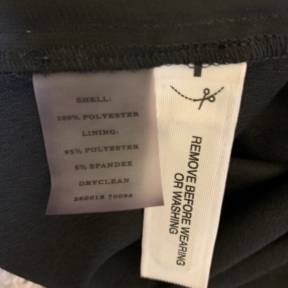 Ann Taylor Women’s Sequin Top Size M Gray Black Lined Short Sleeves Stretch GUC - Picture 8 of 9